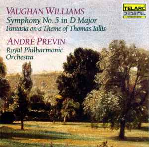 Ralph Vaughan Williams - Symphony No. 5 In D Major / Fantasia On A Theme Of Thomas Tallis album cover