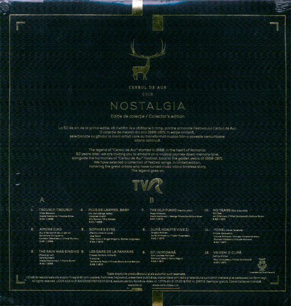 last ned album Various - Cerbul de Aur 2018 Nostalgia