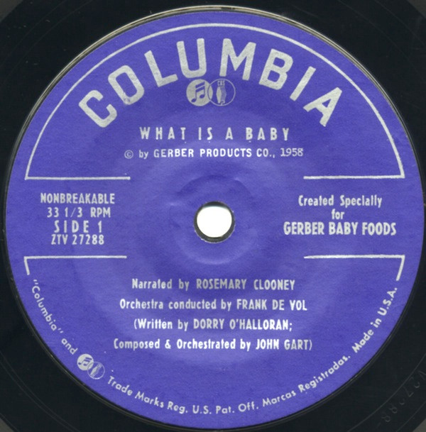 Rosemary Clooney - What Is A Baby | Columbia (ZTV 27288 / 89) - 2