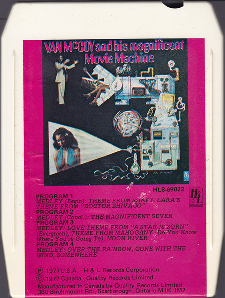 Van McCoy – And His Magnificent Movie Machine (1977, Vinyl) - Discogs