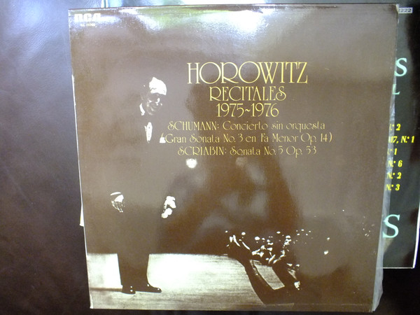 Vladimir Horowitz – The Horowitz Concerts 1975/1976 (1976, Vinyl 