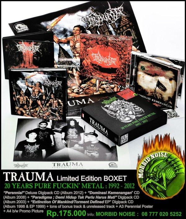 télécharger l'album Trauma - 20 Years Pure Fuckin Metal 1992 2012