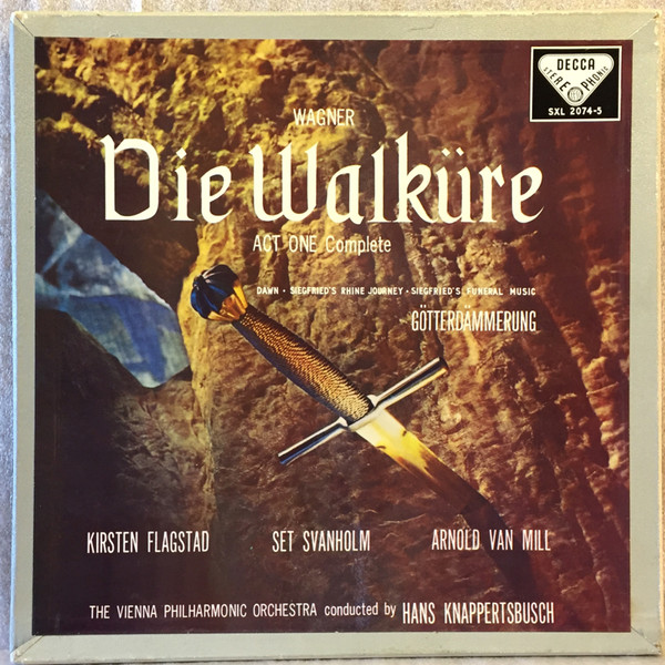Kirsten Flagstad, Wagner, Set Svanholm, Hans Knappertsbusch, Vienna  Philharmonic Orchestra - Die Walküre Act One Complete / Götterdämmerung |  Releases | Discogs