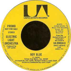 Electric Light Orchestra - Boy Blue