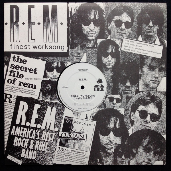 R.E.M. - Finest Worksong, Releases
