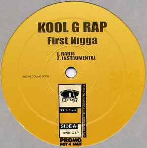 Kool G Rap – First Nigga (2000, Vinyl) - Discogs