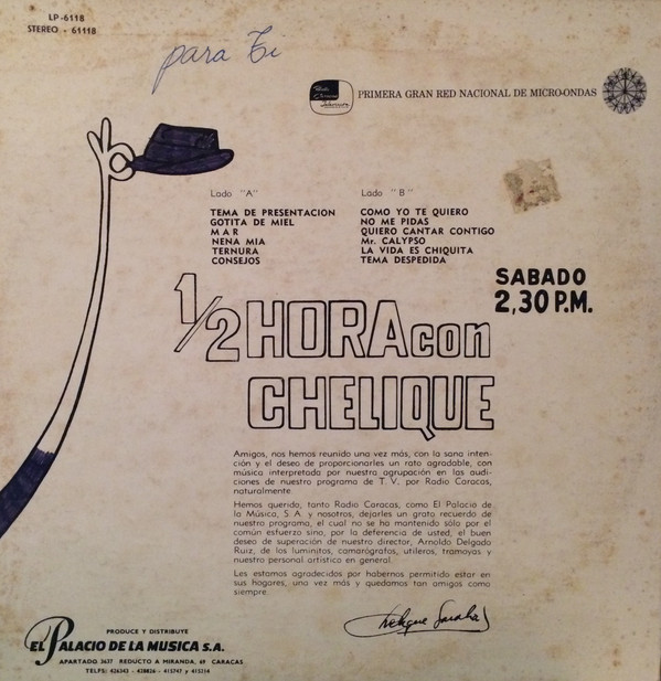 baixar álbum Jose Enrique Sarabia, Cherry Navarro - 12 Hora Con Chelique