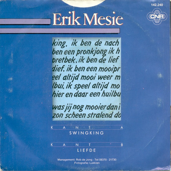 télécharger l'album Erik Mesie - Swingking