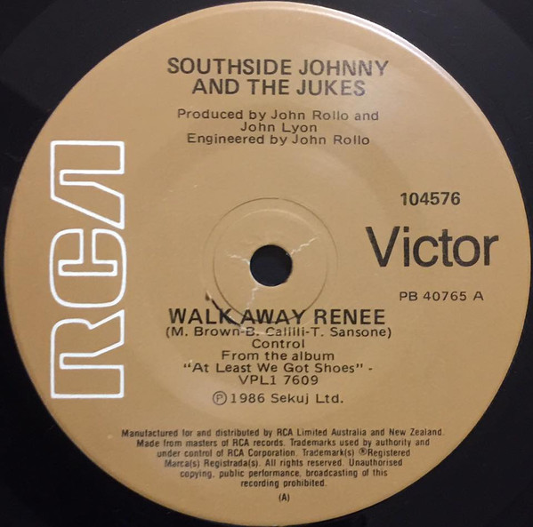 baixar álbum Southside Johnny & The Jukes - Walk Away Renée