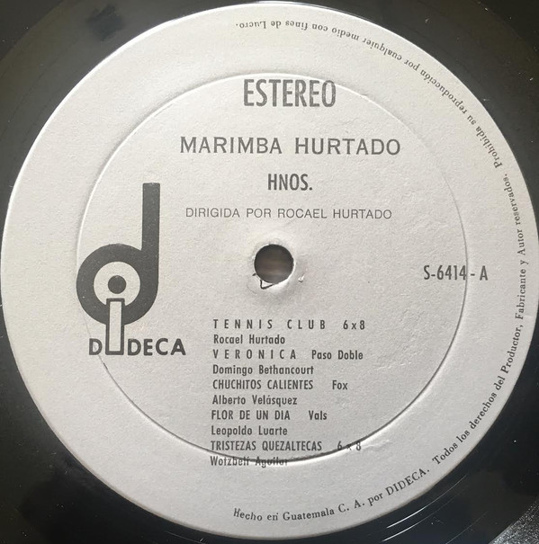 télécharger l'album Hurtado Hermanos - Marimba