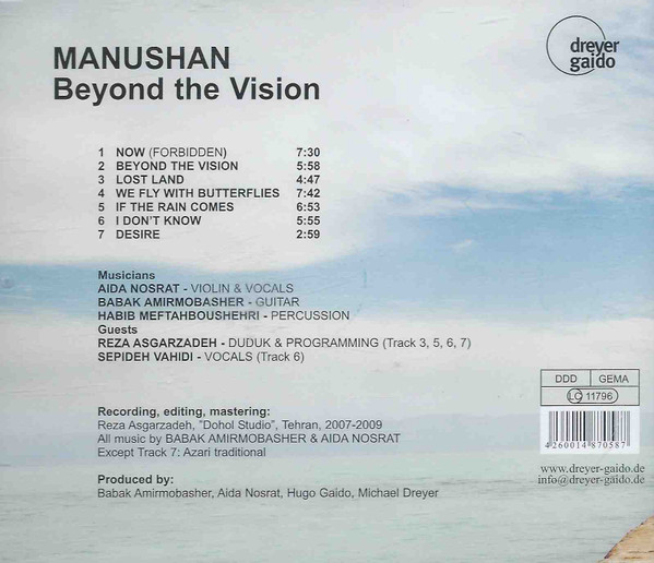 Album herunterladen Manushan - Beyond The Vision