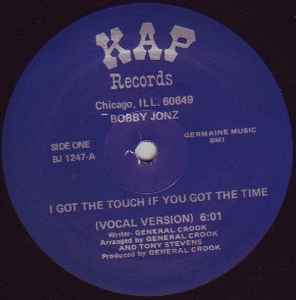 Bobby Jonz - I Got The Touch If You Got The Time: 12