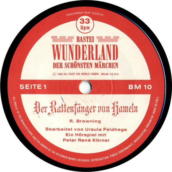 lataa albumi Peter René Körner - Der Rattenfänger Von Hameln