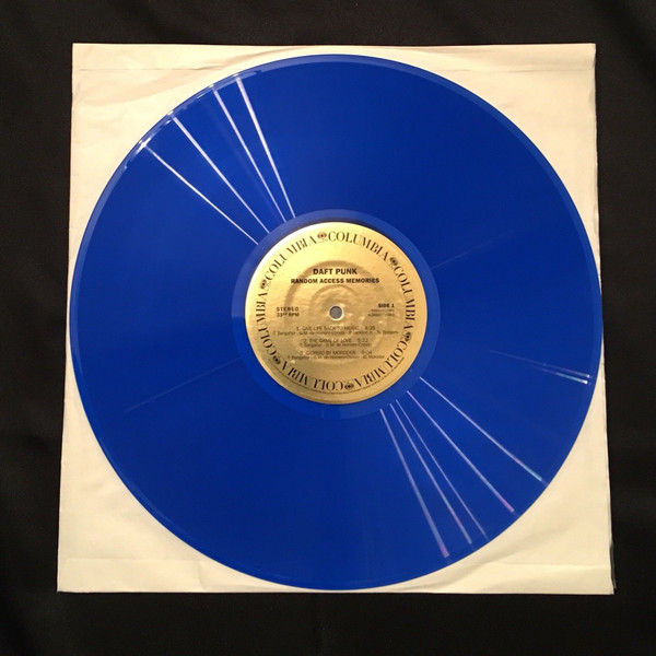 Daft Punk – Random Access Memories (2013, Blue, Visual Test, Vinyl) -  Discogs