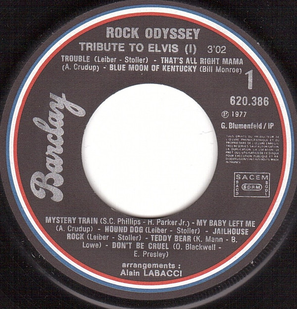 baixar álbum Rock Odyssey - Tribute To Elvis