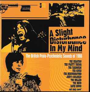 Various - A Slight Disturbance In My Mind: The British Proto-Psychedelic Sounds of 1966
