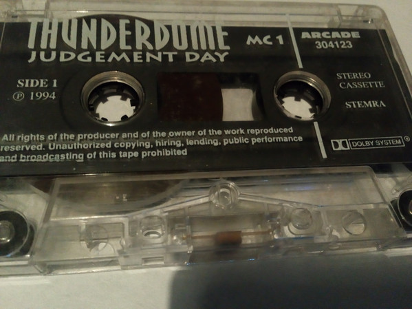descargar álbum Various - Thunderdome Judgement Day MC 1