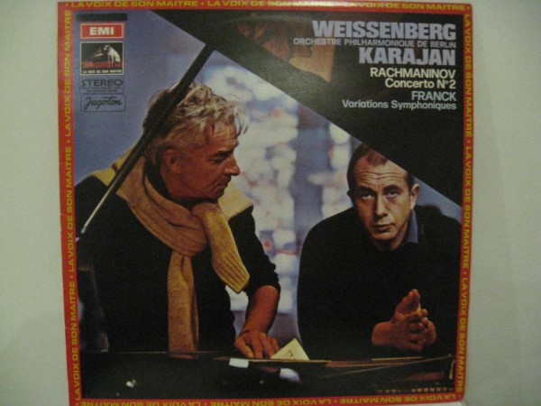descargar álbum Rachmaninov ' Franck Weissenberg Karajan Orchestre Philharmonique De Berlin - Concerto No 2 Variations Symphoniques