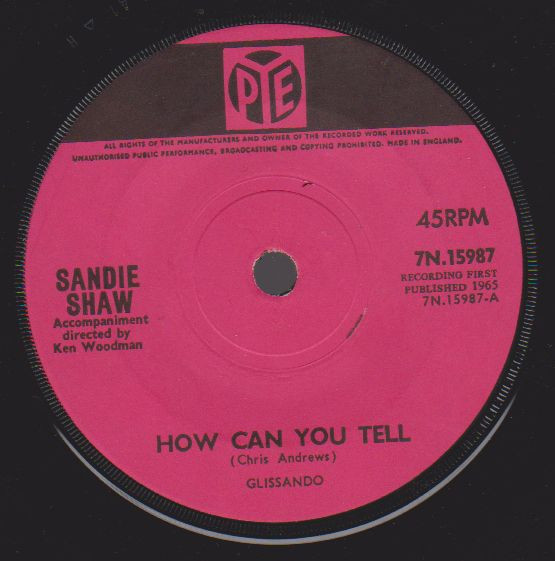ladda ner album Sandie Shaw - How Can You Tell If Ever You Need Me