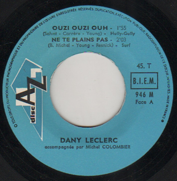 lataa albumi Dany Leclerc - Ouzi Ouzi Ouh