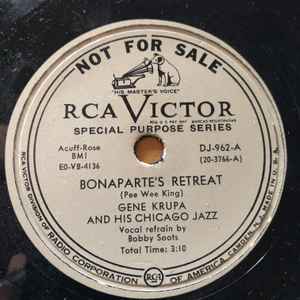 Figure lamp Diversion Gene Krupa And His Chicago Jazz – Bonaparte's Retreat / My Scandinavian  Baby (1950, Vinyl) - Discogs