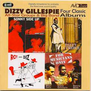 Album herunterladen Dizzy Gillespie, AllStar Groups & Big Band - Four Classic Albums