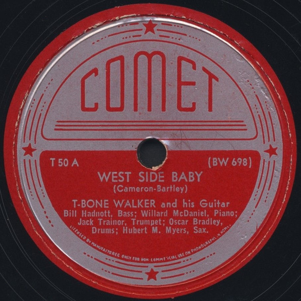 T-Bone Walker And His Guitar – West Side Baby / Lonesome Women 