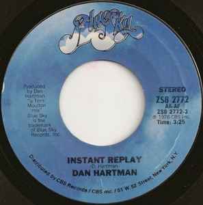 Dan Hartman - Instant Replay album cover