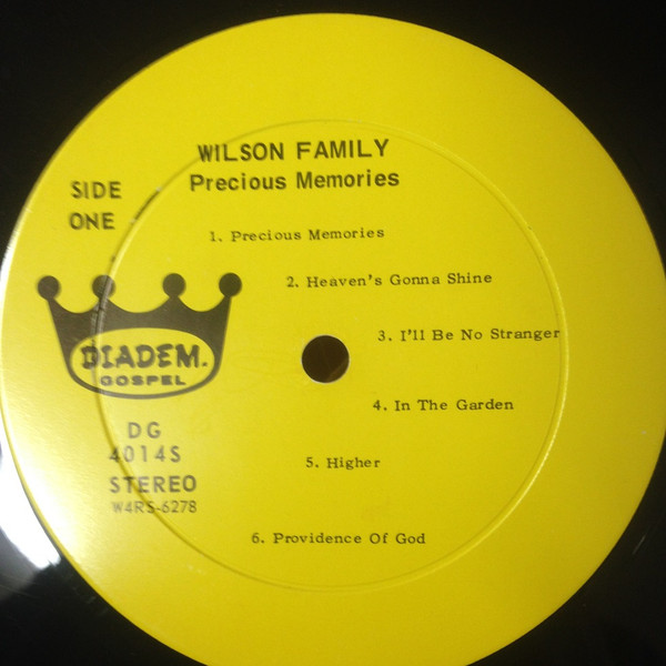 télécharger l'album The Wilson Family Quartet - Precious Memories
