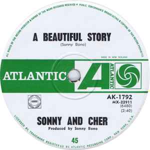 Sonny & Cher - A Beautiful Story / Podunk album cover