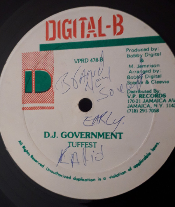 last ned album Daddy Lizard, Tuffest - Working Class DJ Government
