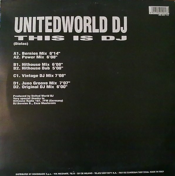 last ned album Unitedworld DJ - This Is DJ