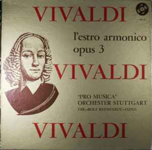 L'Estro Armonico Opus 3 (Vinyl, LP, Album, Reissue, Mono) for sale