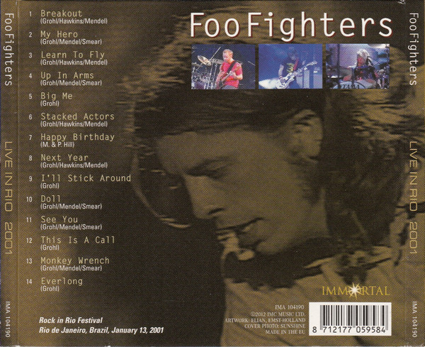 ladda ner album Foo Fighters - Live In Rio 2001