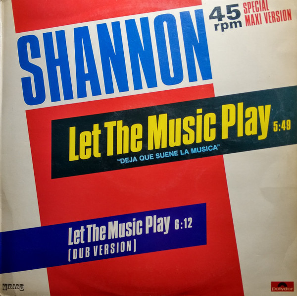 Shannon – Let the Music Play Lyrics