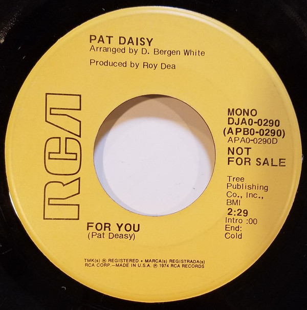 baixar álbum Pat Daisy - For You