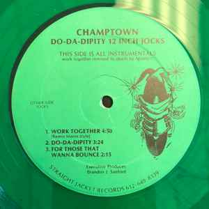 Champtown - Do-Da-Dipity 12 Inch Jocks album cover