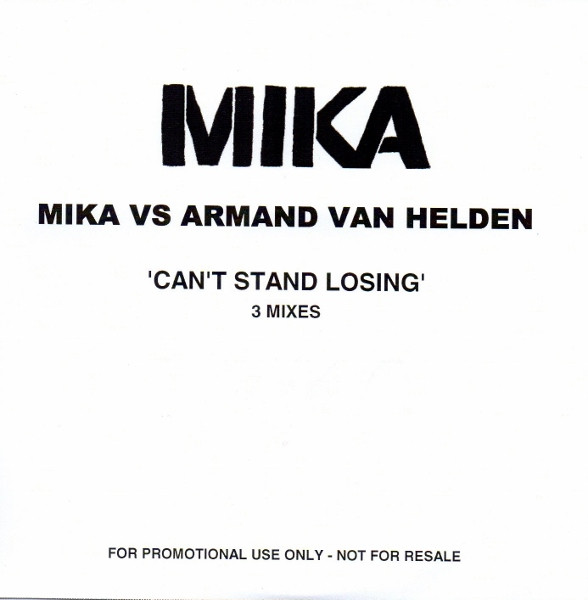 baixar álbum Mika Vs Armand Van Helden - Cant Stand Losing