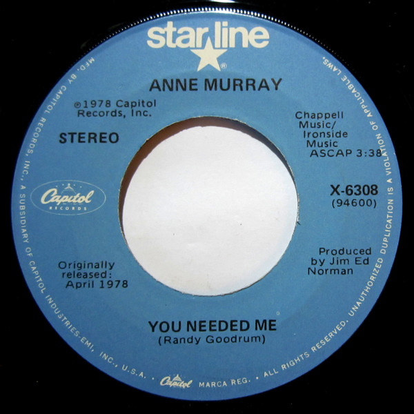 lataa albumi Anne Murray - Walk Right Back You Needed Me