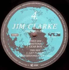 Jim Clarke - Daytona EP album cover