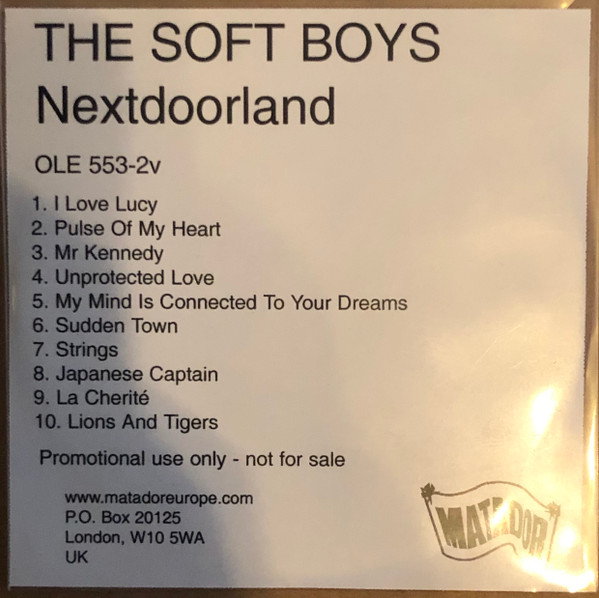 The Soft Boys - Nextdoorland | Releases | Discogs