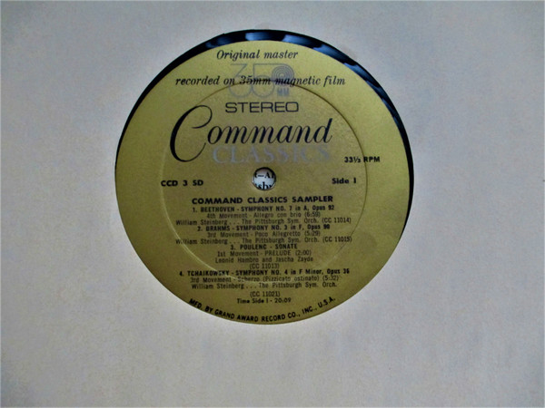 descargar álbum Various - New Command Classic Sampler