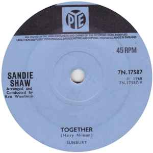 Sandie Shaw - Together album cover