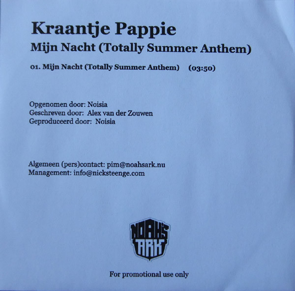 baixar álbum Kraantje Pappie - Mijn Nacht