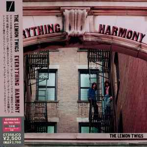The Lemon Twigs – Everything Harmony (2023, CD) - Discogs