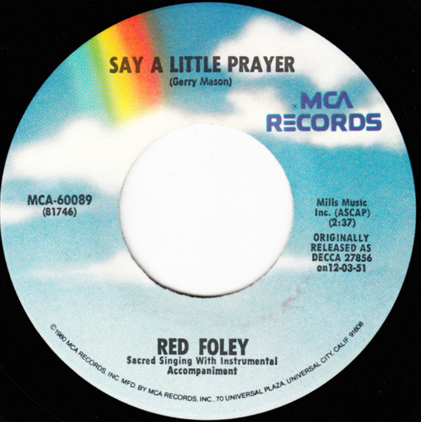 télécharger l'album Red Foley With The Sunshine Boys Quartet - Peace In The Valley Say A Little Prayer