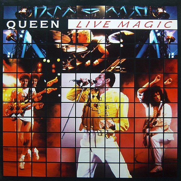 Обложка конверта виниловой пластинки Queen - Live Magic