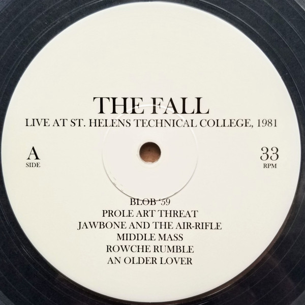 The Fall - Live At St. Helens Technical College, 1981 | Castle Face (# 133) - 5