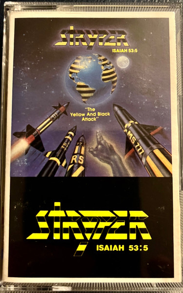 Stryper – The Yellow And Black Attack (1986, Red Print Disc