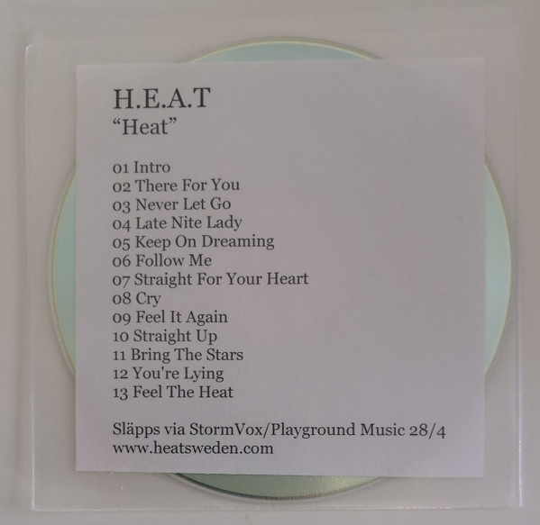 H.E.A.T – H.E.A.T (2010, CD) - Discogs